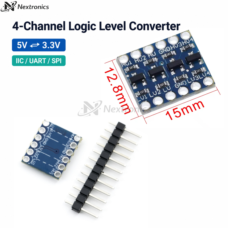 Level Shifter 3.3V - 1/3/5/10 шт. 4-канальный преобразователь логического уровня