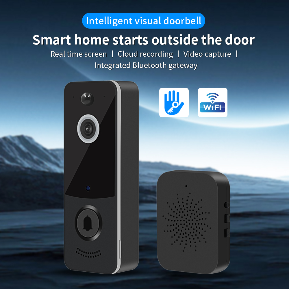 Smart Doorbell Wired - 1080P WIFI видео дверной звонок TTLOCK