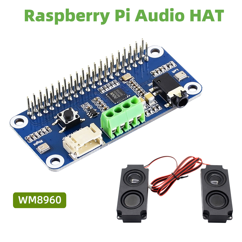 Pi Zero W Board - Звуковая карта Raspberry Pi WM8960, Hi-Fi