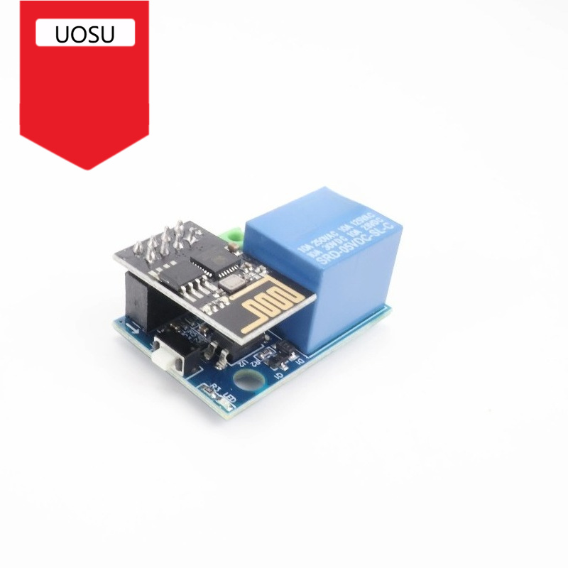 Home Automation With Arduino - Модуль Wi-Fi реле ESP8266 ESP-01S 5В