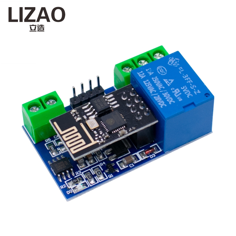 Home Automation With Arduino - Модуль Wi-Fi реле LIZAO ESP8266 5V
