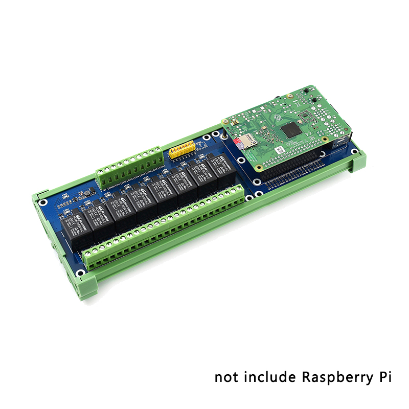 Pi Zero W Board - Raspberry Pi 5 / 4B 8-канальная