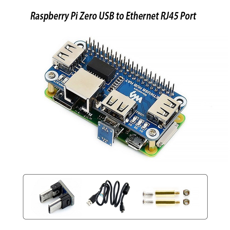 Pi Zero W Board - Raspberry Pi USB-Ethernet RJ45 Сетевой порт