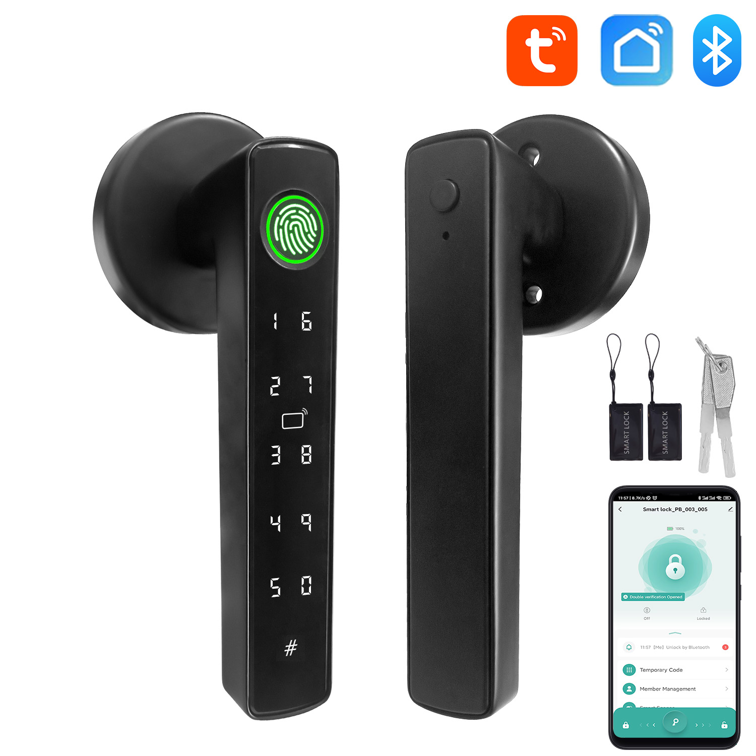 Home Automation Tutorial - Умный Bluetooth-замок Tuya: биометрический электронный замок