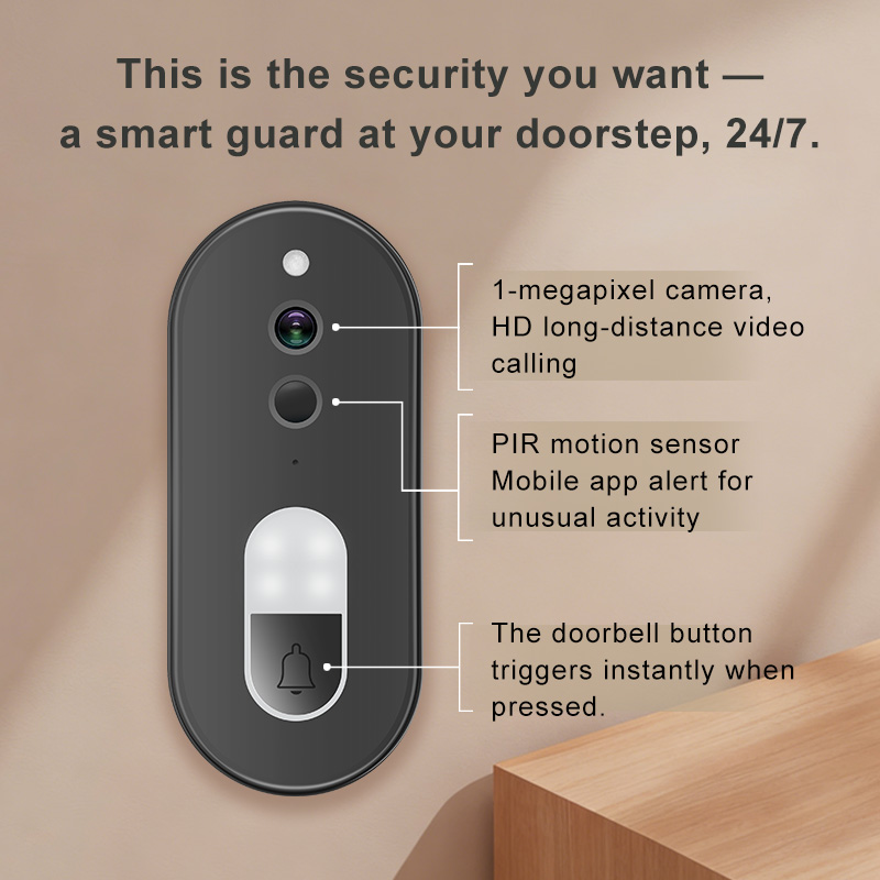 Беспроводной видеодомофон Tuya – обзор и цена Smart Doorbell Wired