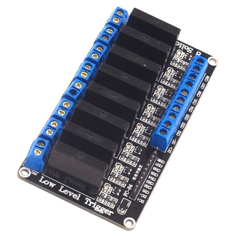 8-канальная твердотельная реле – обзор и цена Relay 8 Channel Board