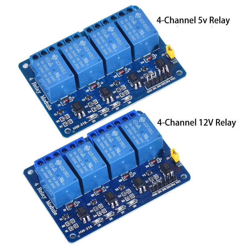 Модуль реле DC 5В 12В 24В на 1 – обзор и цена Relay 8 Channel Board