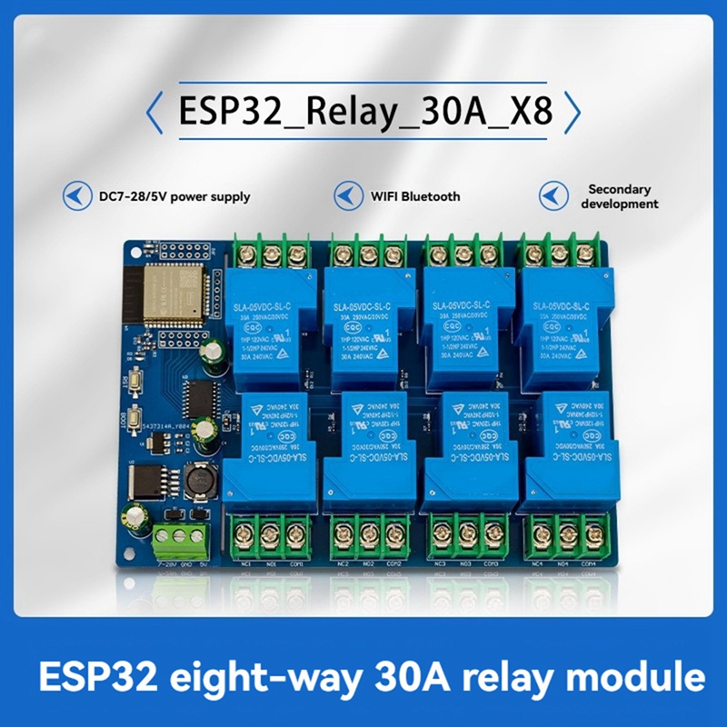 8-канальный релейный модуль 30 – обзор и цена Relay 8 Channel Board