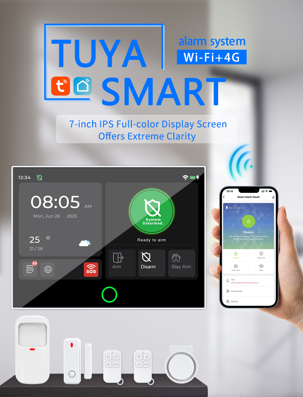 Новое поступление, 7-дюймовый  – обзор и цена Motion Sensor Pir Wired
