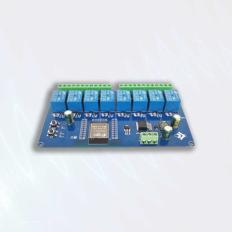 Плата разработки ESP32 DC5-30V – обзор и цена Relay 8 Channel Board
