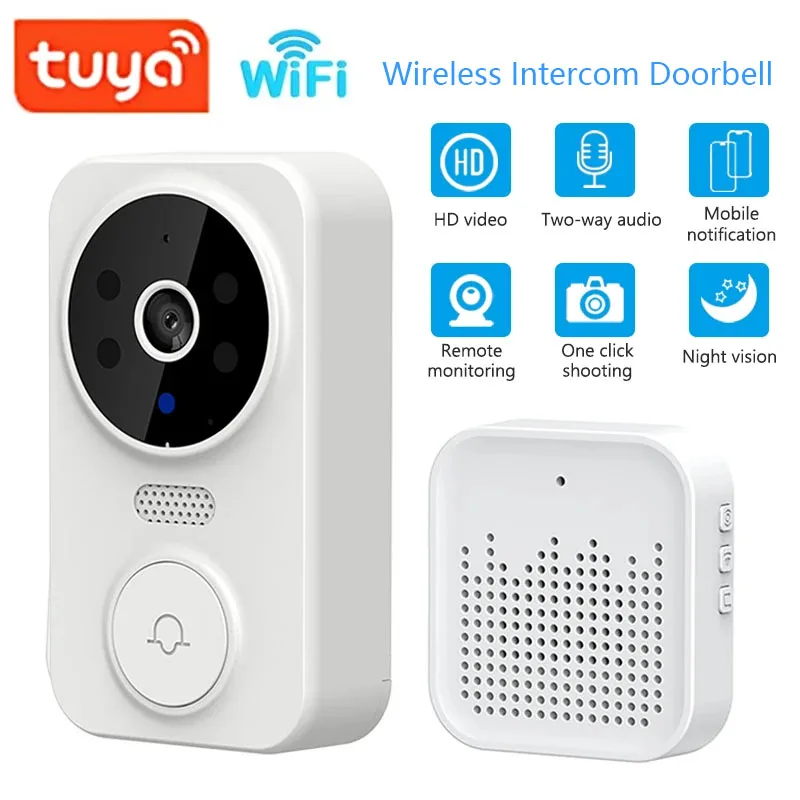 Wi-Fi беспроводной визуальный  – обзор и цена Smart Doorbell Wired