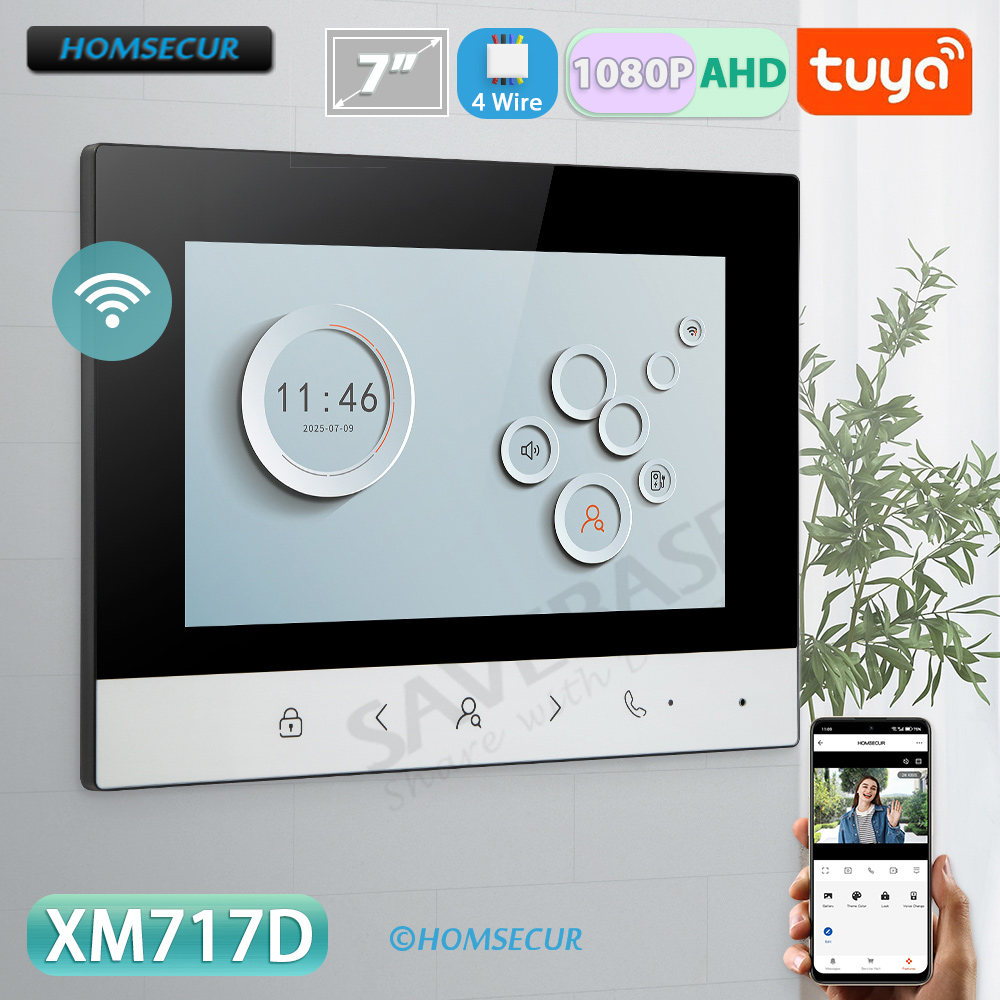 Умный Wi-Fi видеодомофон Tuya  – обзор и цена Smart Doorbell Wired