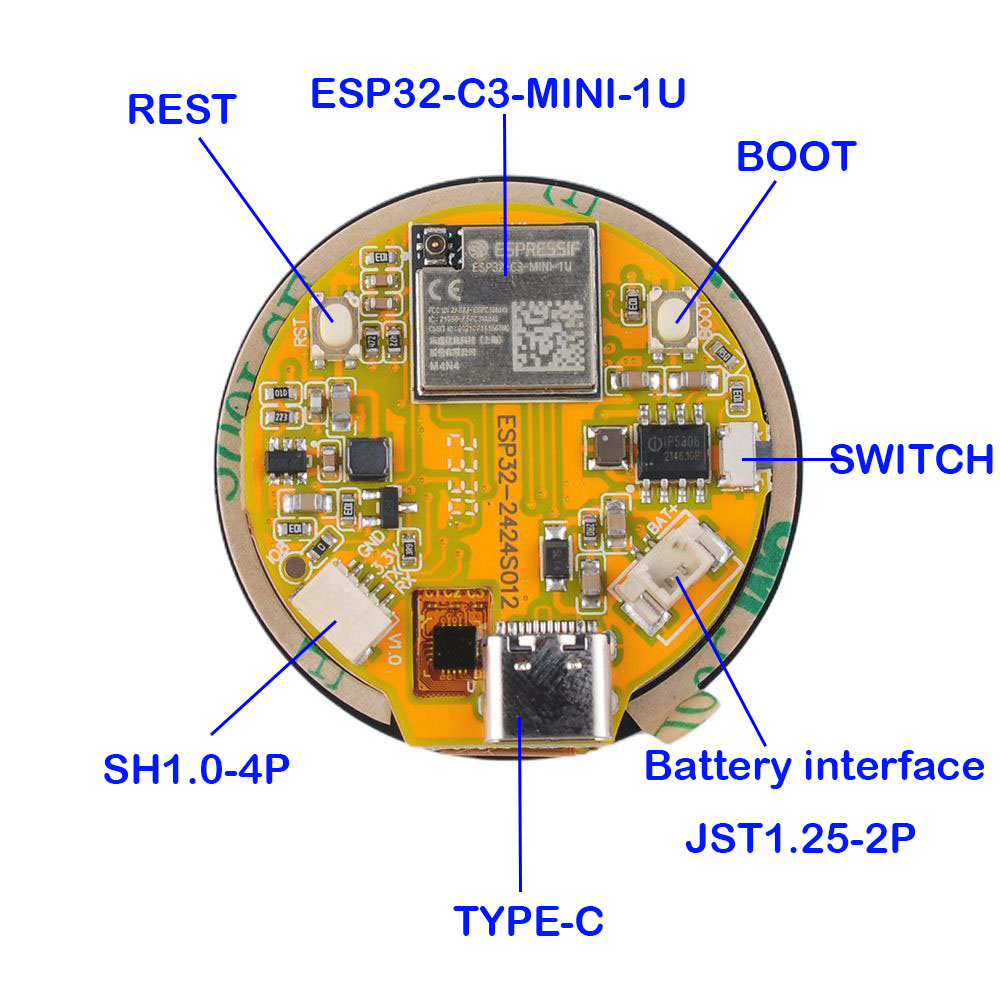 Дисплей ESP32 1,28 дюйма, моду – обзор и цена Home Automation With Arduino