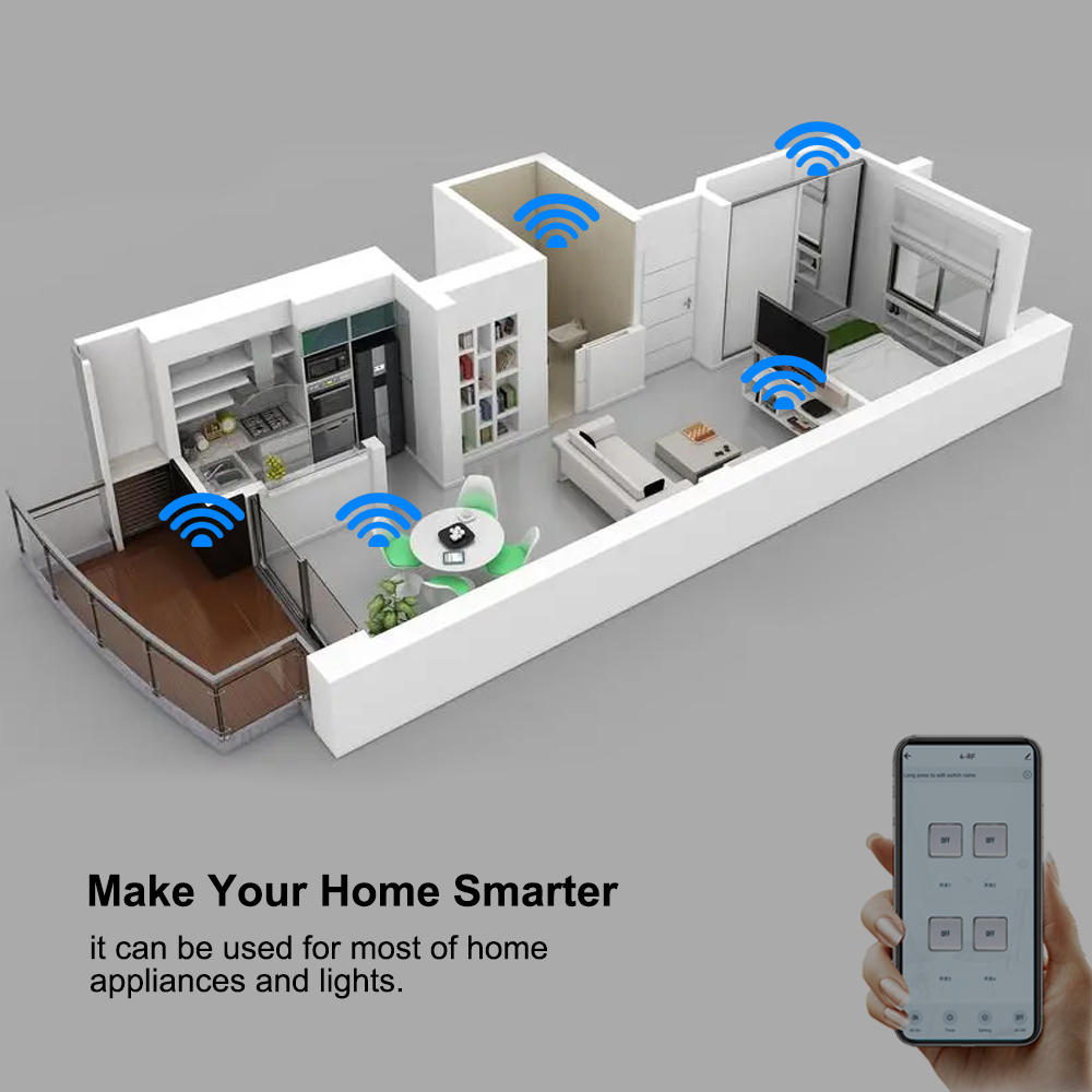 4-канальный модуль Wi-Fi/Zigbe – обзор и цена Home Automation Diy