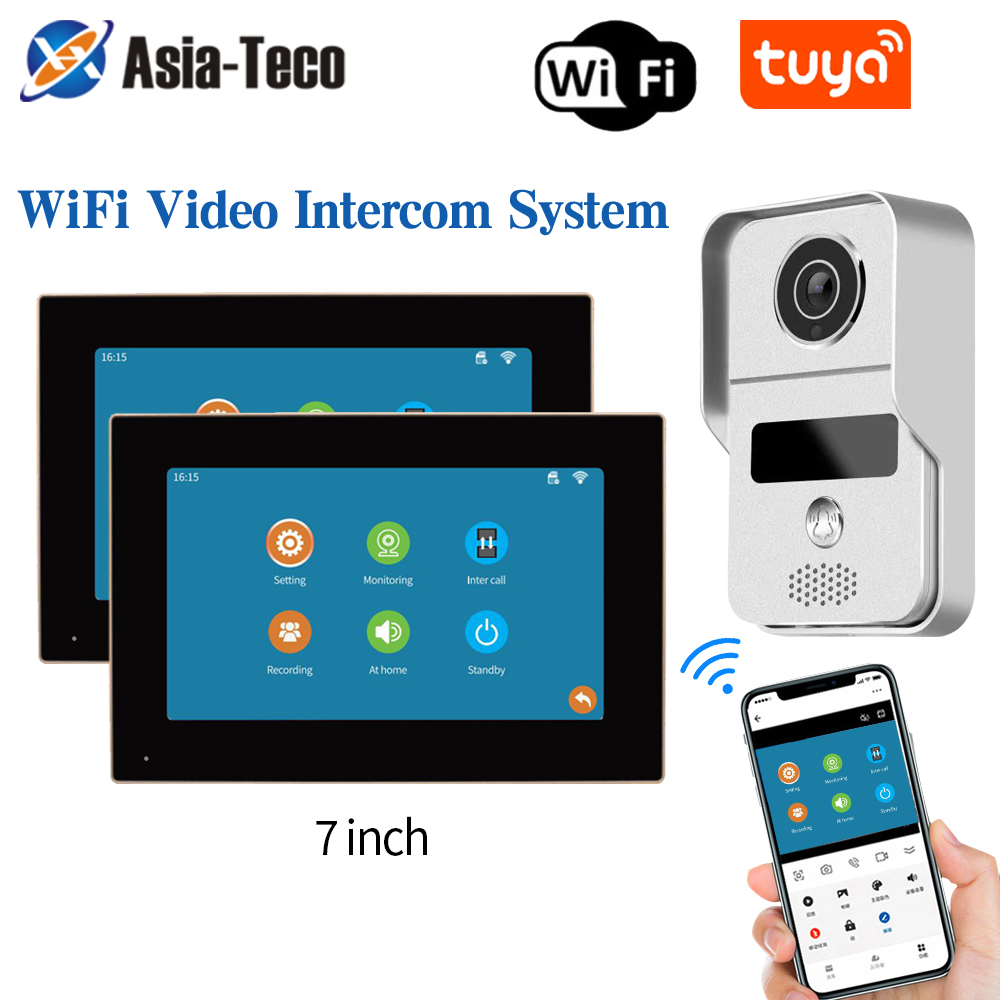 1080P 7-дюймовый Wi-Fi видеодо – обзор и цена Smart Doorbell Wired