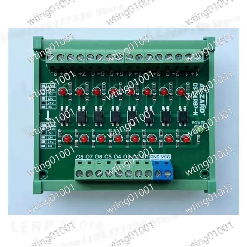 8-канальная плата оптоизоляции – обзор и цена Level Shifter 3.3V