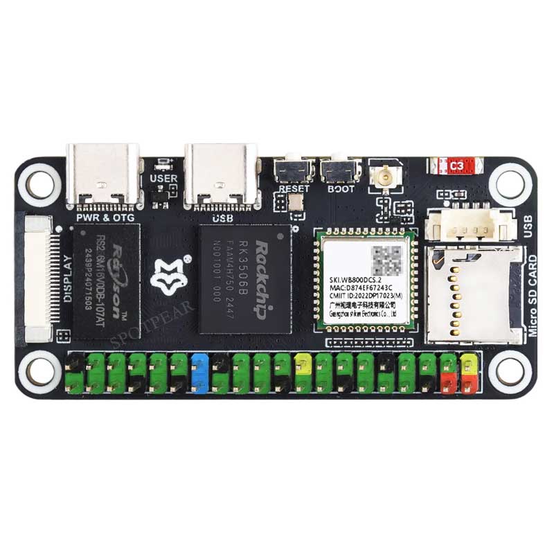 Плата Luckfox Lyra Zero W RK35 – обзор и цена Pi Zero W Board