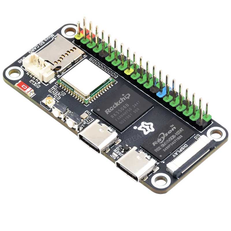 Плата Luckfox Lyra Zero W RK35 – обзор и цена Pi Zero W Board