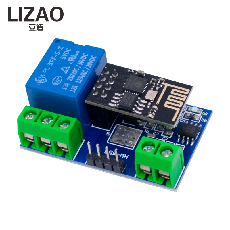 Модуль Wi-Fi реле LIZAO ESP826 – обзор и цена Home Automation With Arduino
