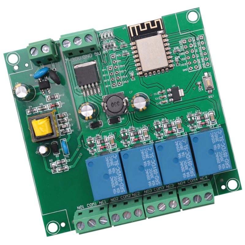 Беспроводной Wi-Fi модуль реле – обзор и цена Relay 8 Channel Board