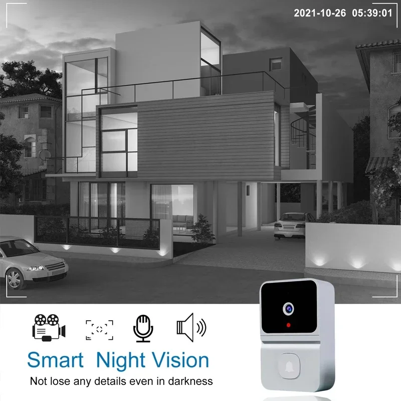 Беспроводной умный видеодомофо – обзор и цена Smart Doorbell Wired