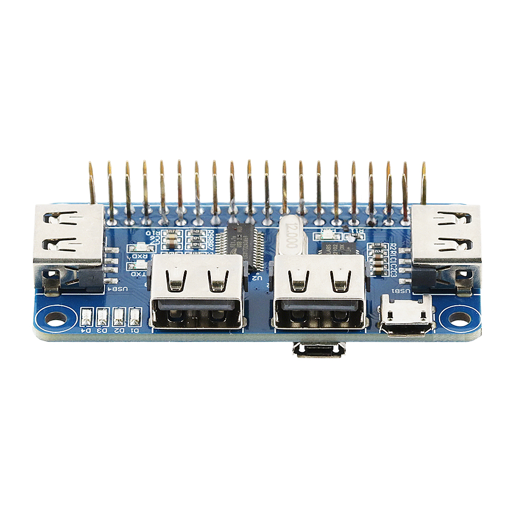Плата расширения USB 2.0 HUB д – обзор и цена Pi Zero W Board