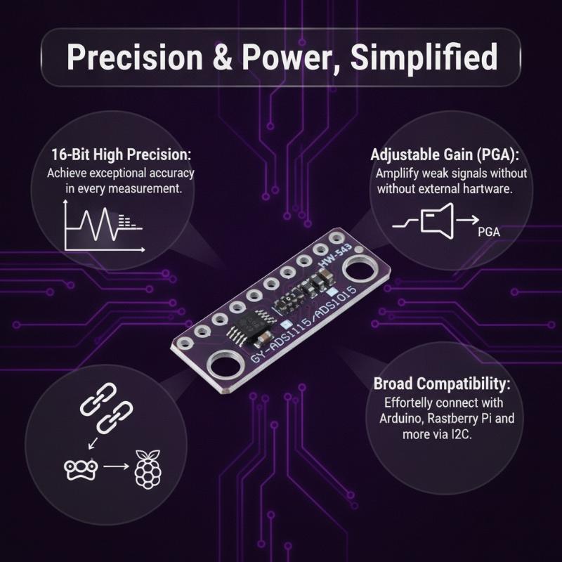 Модуль АЦП ADS1115 с регулируе – обзор и цена Diy Home Automation System