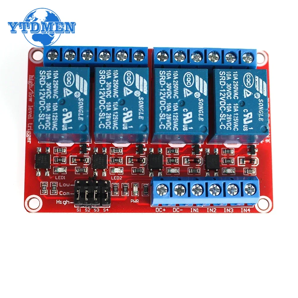 1 шт. релейный модуль 5 В 12 В – обзор и цена Relay 8 Channel Board