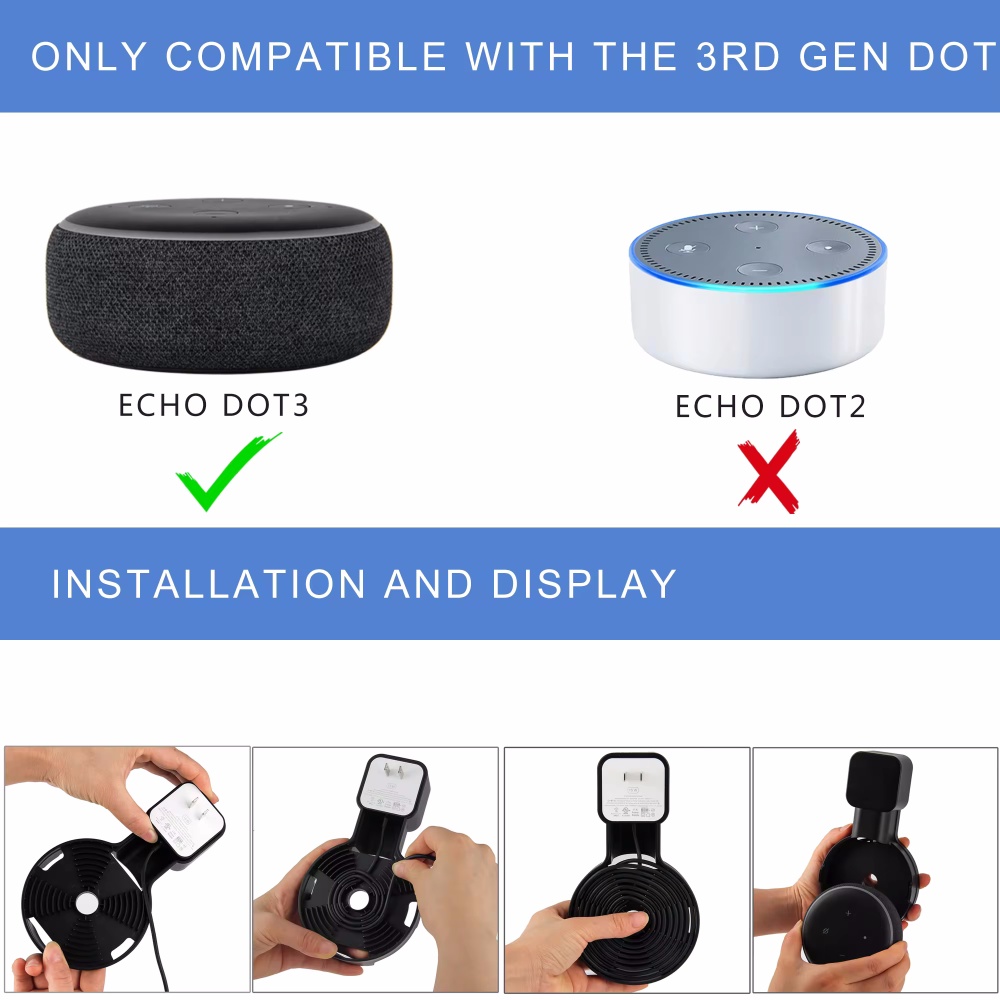 Настенный держатель для Echo D – обзор и цена Amazon Speaker Echo Pop
